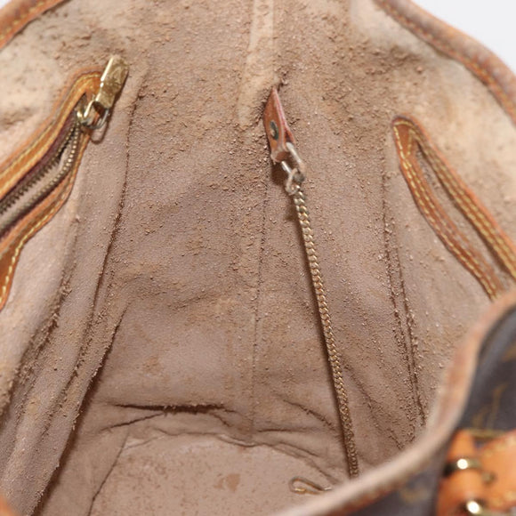 LOUIS VUITTON Monogram Bucket GM Shoulder Bag M42236 LV Auth 158033