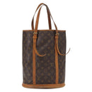 LOUIS VUITTON Monogram Bucket GM Shoulder Bag M42236 LV Auth 158033-2
