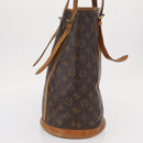 LOUIS VUITTON Monogram Bucket GM Shoulder Bag M42236 LV Auth 158033-3