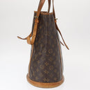 LOUIS VUITTON Monogram Bucket GM Shoulder Bag M42236 LV Auth 158033-4