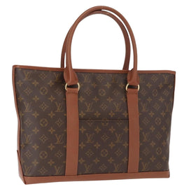LOUIS VUITTON Monogram Sac Weekend PM Hand Bag M42425 LV Auth 158035A