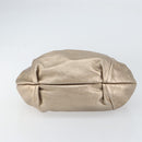 Salvatore Ferragamo Vala Hand Bag Leather Gold Auth 158040-9