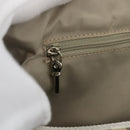 BURBERRY Nova Check Shoulder Bag PVC Light Blue Silver Auth 158044-18