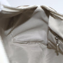 BURBERRY Nova Check Shoulder Bag PVC Light Blue Silver Auth 158044-20