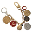 LOUIS VUITTON Porte Cles Chainne Key Holder metal T&B Gold M60076 Auth 158054V-1