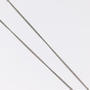 LOUIS VUITTON Collier Charms LV League LV Printed Initials Silver LV Auth 158055-5