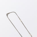 LOUIS VUITTON Collier Charms LV League LV Printed Initials Silver LV Auth 158055-7