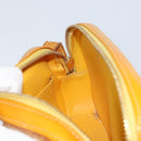LOUIS VUITTON Monogram Vernis Christy MM Shoulder Bag Jaune M91108 Auth 158060-21