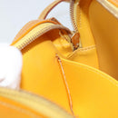 LOUIS VUITTON Monogram Vernis Christy MM Shoulder Bag Jaune M91108 Auth 158060-11