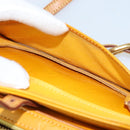 LOUIS VUITTON Monogram Vernis Christy MM Shoulder Bag Jaune M91108 Auth 158060-24