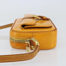 LOUIS VUITTON Monogram Vernis Christy MM Shoulder Bag Jaune M91108 Auth 158060-4