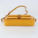 LOUIS VUITTON Monogram Vernis Christy MM Shoulder Bag Jaune M91108 Auth 158060-5