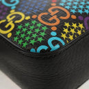 GUCCI GG Psychedelic Shoulder Bag Multicolor Silver 598103 Auth 158061M-9