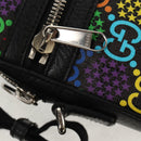 GUCCI GG Psychedelic Shoulder Bag Multicolor Silver 598103 Auth 158061M-17