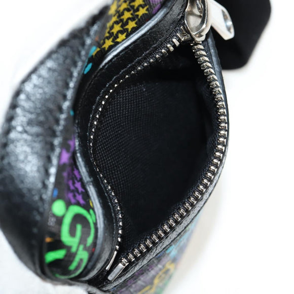 GUCCI GG Psychedelic Shoulder Bag Multicolor Silver 598103 Auth 158061M