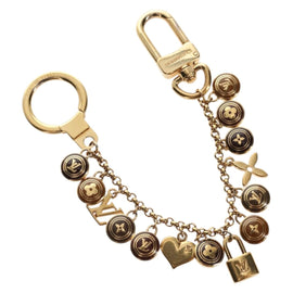 LOUIS VUITTON Porte Cles Chainne Pastille Key Holder metal M66172 Auth 158062V
