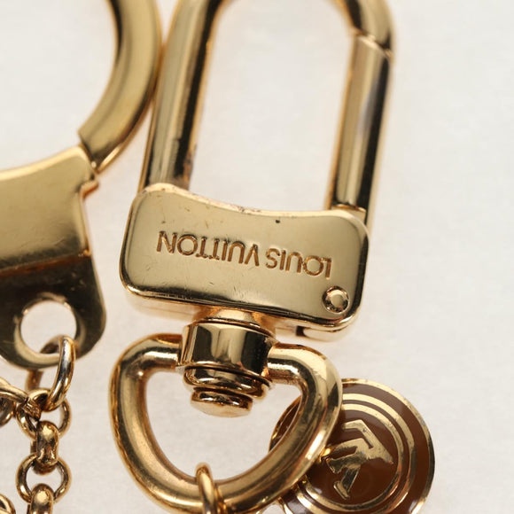 LOUIS VUITTON Porte Cles Chainne Pastille Key Holder metal M66172 Auth 158062V