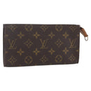 LOUIS VUITTON Monogram Bucket GM Accessory Pouch LV Auth 158064-1