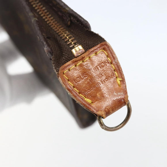 LOUIS VUITTON Monogram Bucket GM Accessory Pouch LV Auth 158064