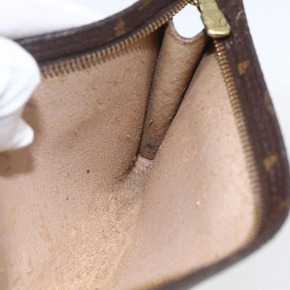 LOUIS VUITTON Monogram Bucket GM Accessory Pouch LV Auth 158064