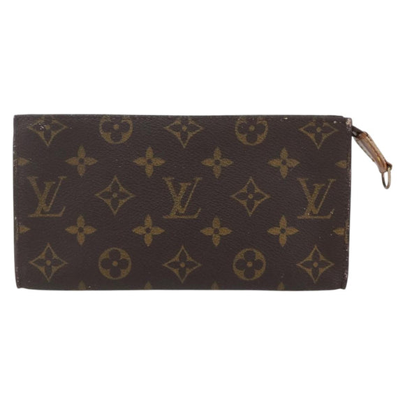 LOUIS VUITTON Monogram Bucket GM Accessory Pouch LV Auth 158064