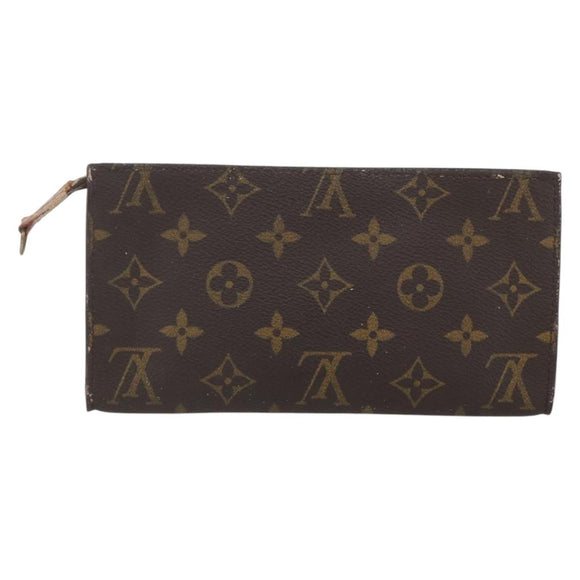 LOUIS VUITTON Monogram Bucket GM Accessory Pouch LV Auth 158064