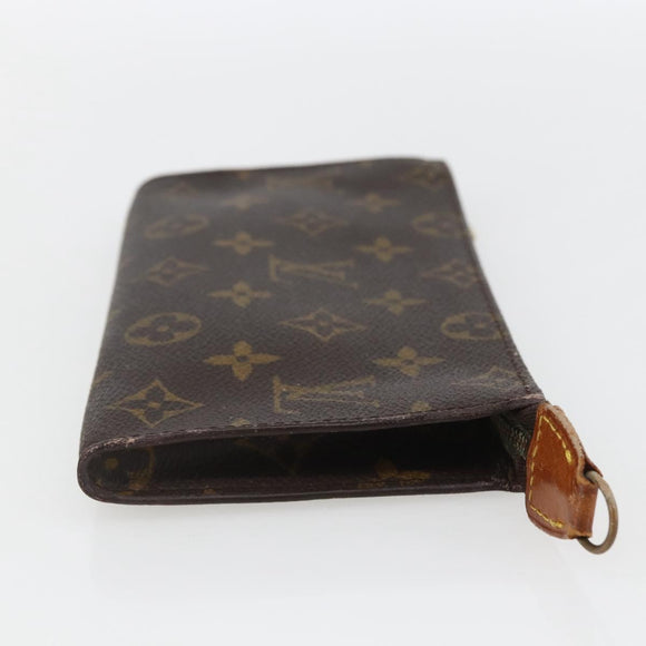 LOUIS VUITTON Monogram Bucket GM Accessory Pouch LV Auth 158064