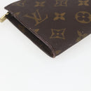 LOUIS VUITTON Monogram Bucket GM Accessory Pouch LV Auth 158064-14