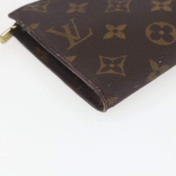 LOUIS VUITTON Monogram Bucket GM Accessory Pouch LV Auth 158064