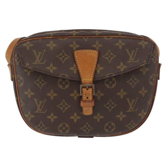 LOUIS VUITTON Monogram Jeune Fille MM Shoulder Bag M51226 LV Auth 158072