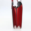 LOUIS VUITTON Epi Bicolor Varenne Hand Bag Black Red M52387 LV Auth 158074-3