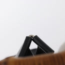 GUCCI Bamboo Backpack Enamel Black Silver 003 2058 0016 Auth 158076-15