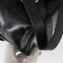 GUCCI Bamboo Backpack Enamel Black Silver 003 2058 0016 Auth 158076-19