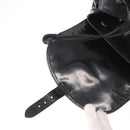 GUCCI Bamboo Backpack Enamel Black Silver 003 2058 0016 Auth 158076-22
