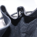 GUCCI Bamboo Backpack Enamel Black Silver 003 2058 0016 Auth 158076-25