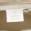 GUCCI GG Canvas Hand Bag 2way Beige Gold 269894 Auth 158077-20