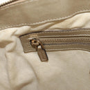 GUCCI GG Canvas Hand Bag 2way Beige Gold 269894 Auth 158077-25