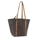 LOUIS VUITTON Monogram Sac Shopping Tote Bag M51108 LV Auth 158078-1