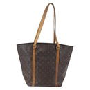 LOUIS VUITTON Monogram Sac Shopping Tote Bag M51108 LV Auth 158078-2