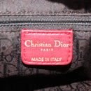 Christian Dior Shoulder Bag Leather Red Auth 158079V-23