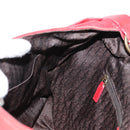 Christian Dior Shoulder Bag Leather Red Auth 158079V-24