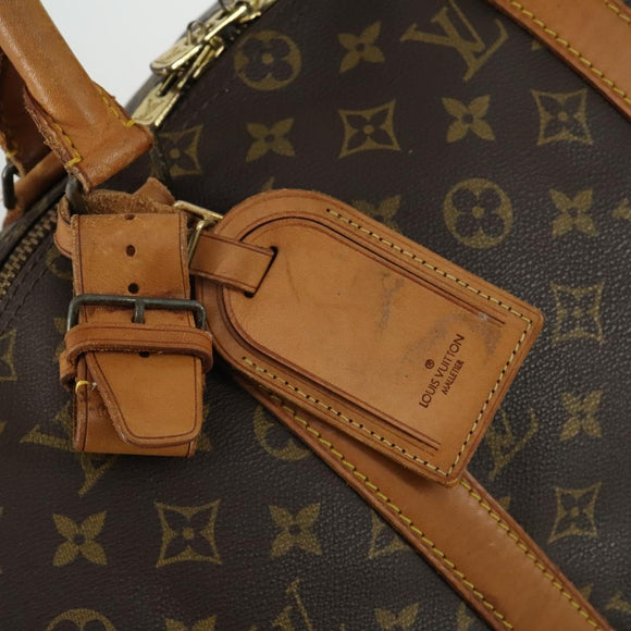 LOUIS VUITTON Monogram Keepall 50 Boston Bag M41426 LV Auth 158082