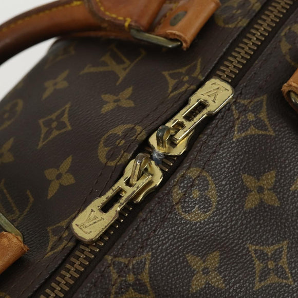 LOUIS VUITTON Monogram Keepall 50 Boston Bag M41426 LV Auth 158082