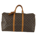 LOUIS VUITTON Monogram Keepall 50 Boston Bag M41426 LV Auth 158082-2