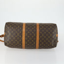 LOUIS VUITTON Monogram Keepall Bandouliere 50 Boston Bag M41416 LV Auth 158083-5