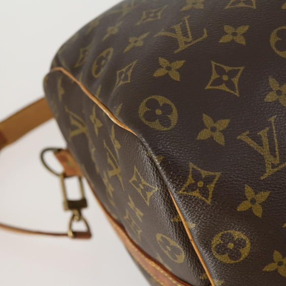LOUIS VUITTON Monogram Keepall Bandouliere 50 Boston Tasche M41416 LV Auth 158083