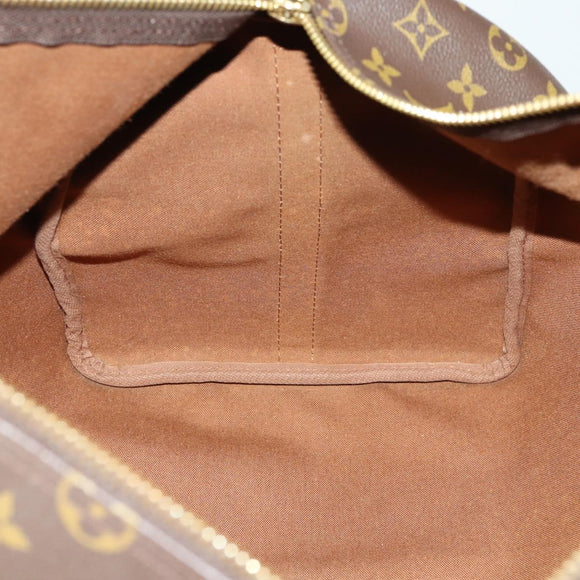 LOUIS VUITTON Monogram Keepall Bandouliere 50 Boston Bag M41416 LV Auth 158083