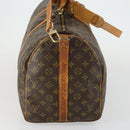 LOUIS VUITTON Monogram Keepall Bandouliere 50 Boston Bag M41416 LV Auth 158083-4