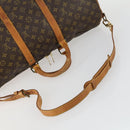 LOUIS VUITTON Monogram Keepall Bandouliere 50 Boston Bag M41416 LV Auth 158083-7
