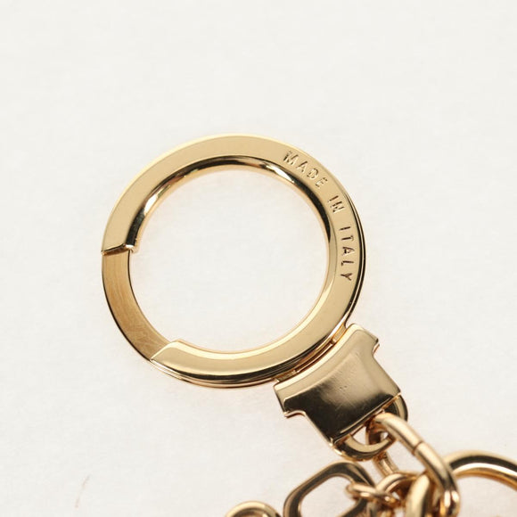 LOUIS VUITTON Porte Cles Pampilles Bag Charm Gold Tone M91929 LV Auth 158085V